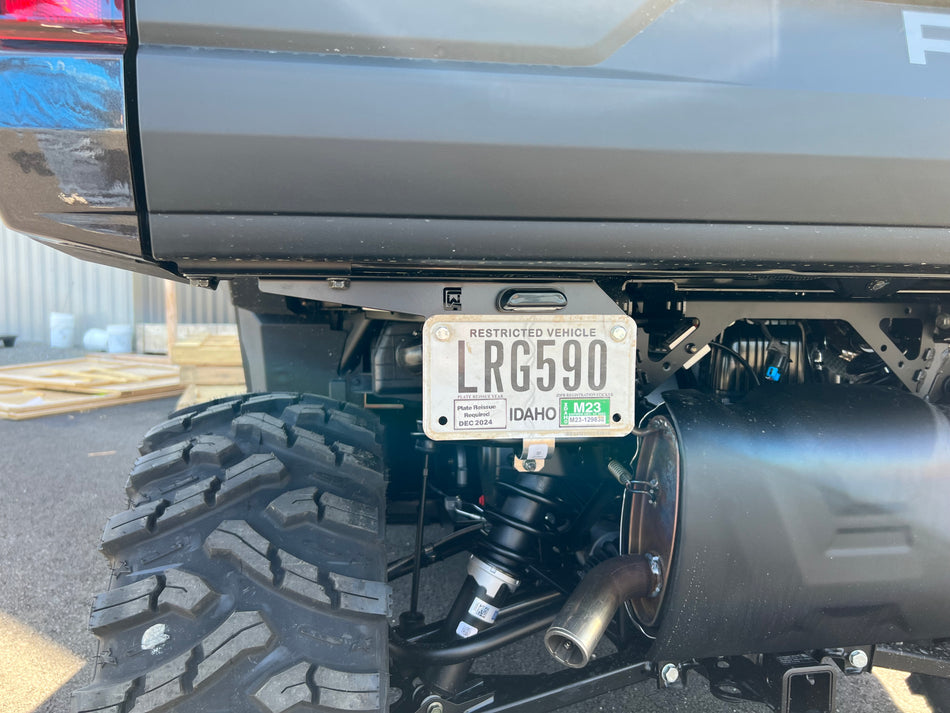 LED License Plate Brackets & Universal Plate Light