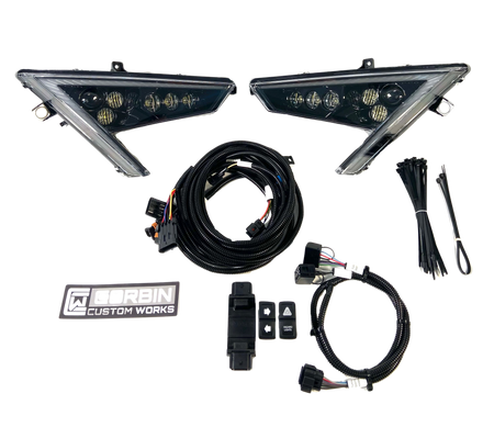 Turn Signal Kit w/ Replacement Headlights & Hazard Upgrades