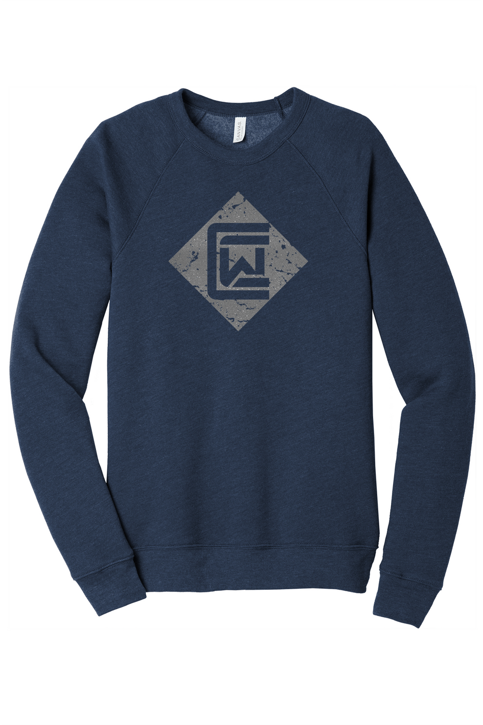 Ladies Sweatshirt - Navy - Corbin Diamond